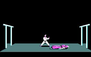 Screenshot Thumbnail / Media File 1 for Karateka (1984)(Broderbund)[a2]